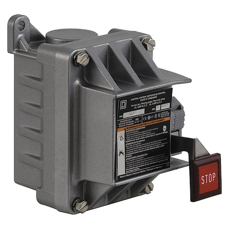 Schneider Electric ControlStation, Feed-Thru, PushButton, Red 9001BR104