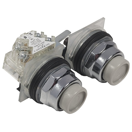 Schneider Electric Push Button Operator, 30 mm, SPDT, Universal 9001KR11UH1