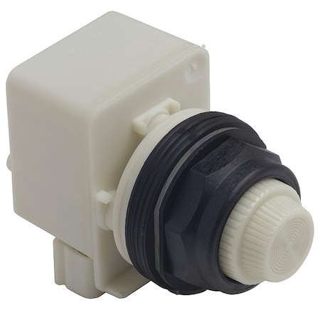 Schneider Electric Pilot Light, White, 30mm, LED 9001SKP38LWW31