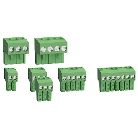 Schneider Electric Terminal Block, For M171 Series, Green TM171ASCTB14