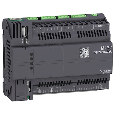 Schneider Electric Programmable Relay, 24VAC, 20 to 38VDC TM172PBG28R