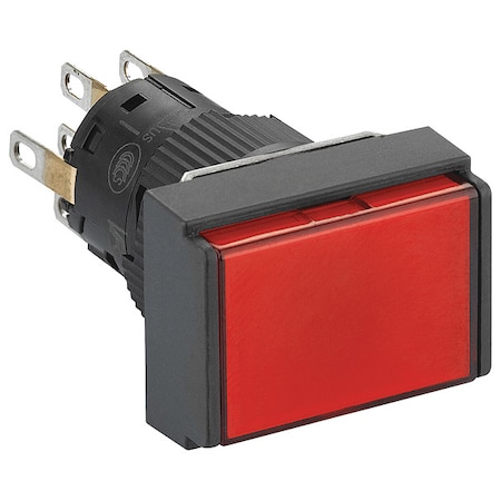 Schneider Electric Illuminated Push Button, 16 mm, DPDT, Red XB6EDW4B2P