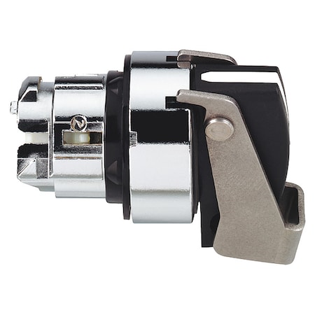 Schneider Electric LongHandleSelectorSwitch, Black, 2Pos, 22mm ZB4BJ291