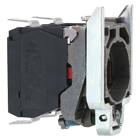 Schneider Electric Contact Block, Black, 1NO, 22 mm, ZB4 ZB4BZ1013