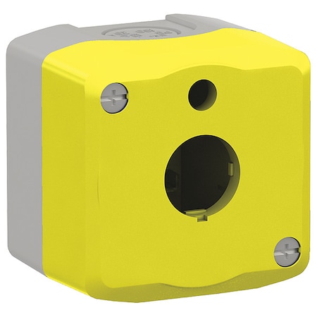 Schneider Electric ContrlStationEnclosur, 22mm, 1Hole, Plastic XALKW01