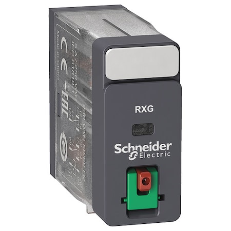 Schneider Electric Plug-In, Plug-In Relay, Square, 5 A, 8 Pins, Quick Connect RXG21E7