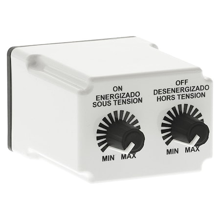 Schneider Electric Time Delay Relay, 24VAC/DC Coil 9050JCK58V14