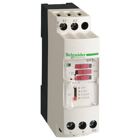 SCHNEIDER ELECTRIC Analog Converter, 3.1" H, 24VDC RMCV60BD