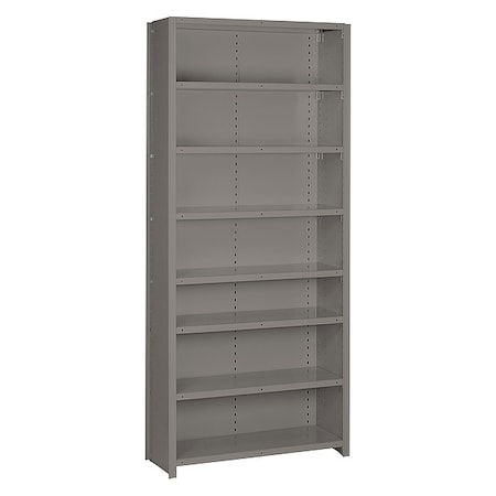 Lyon Metal Shelving, 84" H, 36" W, Gray DD8082SH
