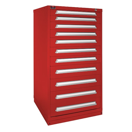 Lyon ModDrwrCab, 59.25"x30"x28", Red, 11Drwr HHM683030000FIL