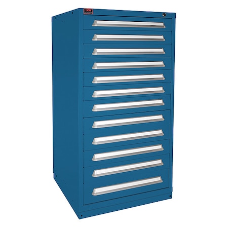 Lyon ModDrwrCab, 59.25"x30"x28", Blue, 12Drwr X6M6830301005IL