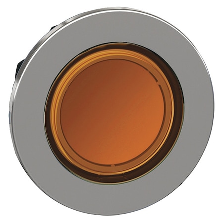 Schneider Electric Head for Push Button, 30 mm, Orange ZB4FW353