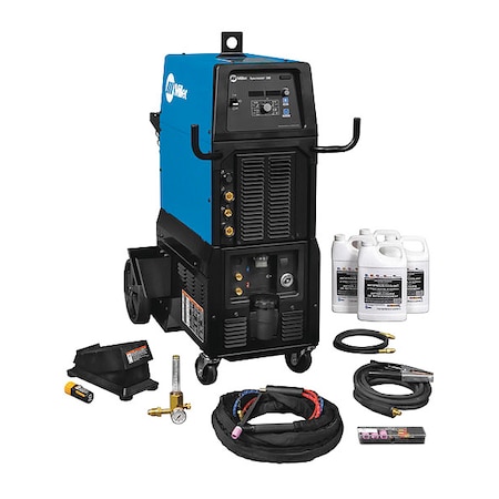 Miller Electric TIG Welder, Syncrowave 300 Series, 208V AC, 220/230/240V AC, 460/480V AC, 300 Max. Output Amps 951872