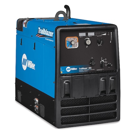 Miller Electric Engine Driven Welder, Trailblazer(R) 325 Series, Electric Start, 23 hp, Gas, 12,000 W Peak 907797002