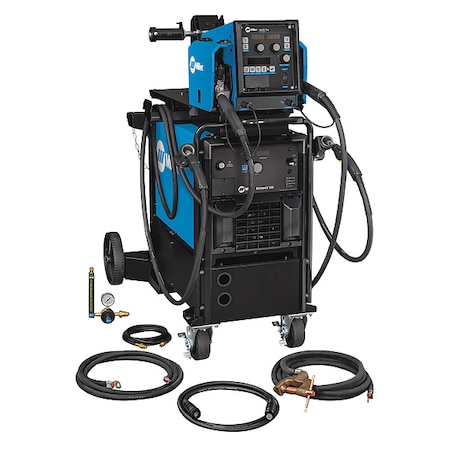 Miller Electric MIG Welder, Deltaweld 500, Three-Phase, 230V AC, 460V AC, 30 to 650A DC, 100 % 951820001