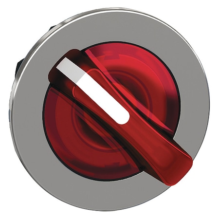 Schneider Electric ShortHandSelectSwtch, Illum, Red, 2Pos, 30mm ZB4FK1243