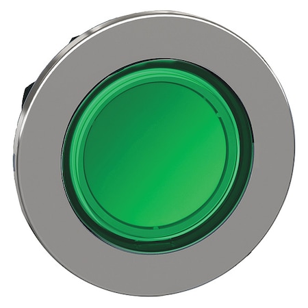 Schneider Electric Pushbutton Head, 30 mm, Green ZB4FA38