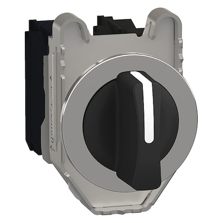 Schneider Electric Selector Switch, 3 Pos, 30 mm, Black XB4FD33