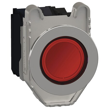 Schneider Electric Illuminated Push Button, 30 mm, 1NO/1NC, Red XB4FW34M5