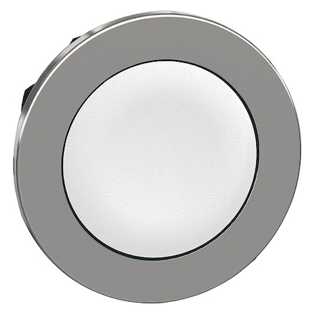 Schneider Electric Pushbutton Head, 30 mm, White ZB4FA1