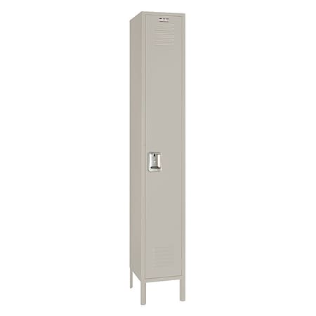 Lyon Wardrobe Locker, 15 in W, 18 in D, 78 in H, (1) Tier, (1) Wide 7GC5062