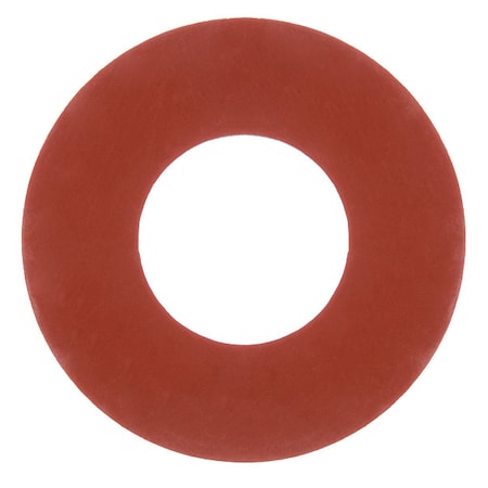 ZORO SELECT Raised Face Silicone Flange Gasket for 4" Pipe, 1/8" T, #150 BULK-FG-1451