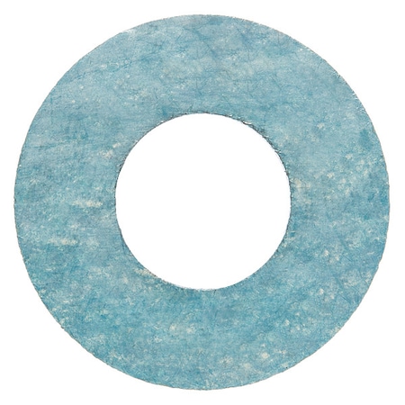 ZORO SELECT Raised Face Aramid Flange Gasket for 1-1/4" Pipe, 1/8" Thick, #150 BULK-FG-253