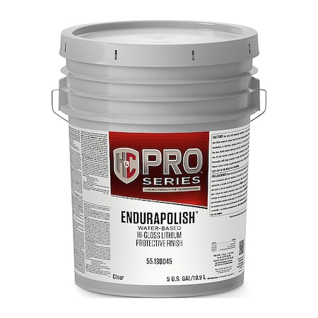 H&C Concrete Sealer, Int, Water, 5 gal, Gloss 55.130045-20