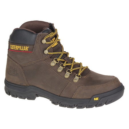 Cat Footwear Outline, Men's Work Boots, 11.5 M, Leather