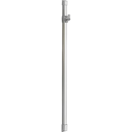 Delta 30" L, Durable Brass, Adjustable, Glide Rail, Wall Bar, Chrome 55531
