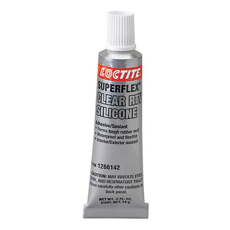 Loctite Sealant, Si 595, Silicone Adhesive 1266142