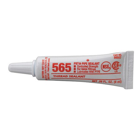 Loctite Thread Sealant, 565, 6mL Tube 234438