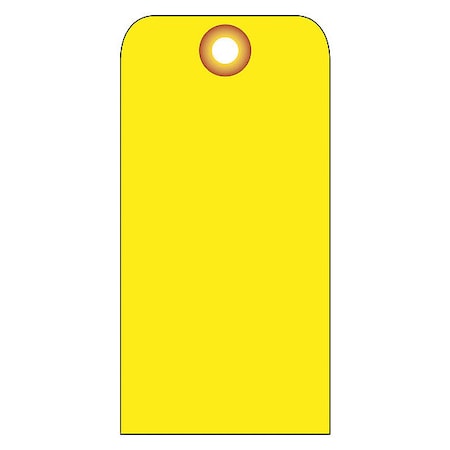 Nmc Blank Tag Yellow, Pk25 RPT156G