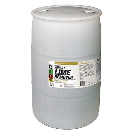 Clr Pro Vehicle Lime Remover, 55 gal, Drum G-I-VLR-55PRO