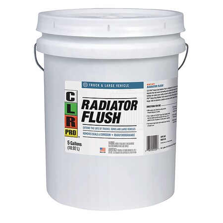 Clr Pro Radiator Flush, 5 gal. G-TLV-HDRF-5PRO