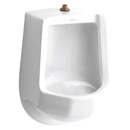 Kohler Siphon Jet Urinal, Wall, 24 in H, 16.25 in L K-4989-T-0
