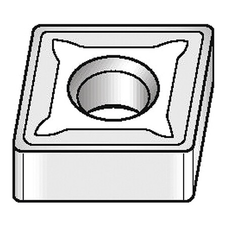 Widia Diamond Turning Insert, 1/2 in, 0.0468 in CNMG4335