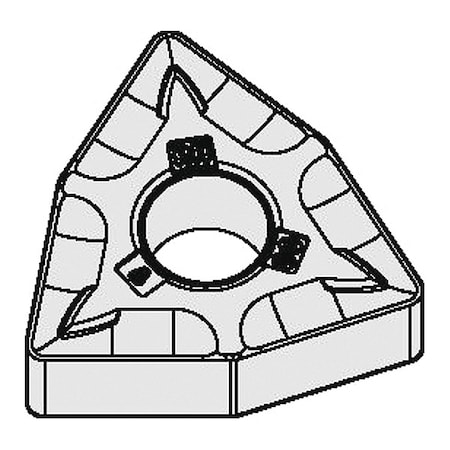 Widia Insert, 1/2 in, 0.0312 in WNMG432RH