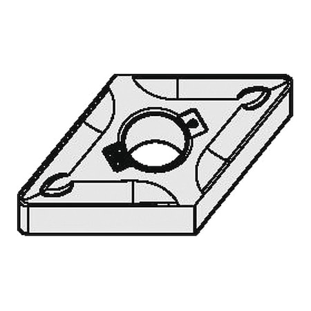 Widia Diamond Turning Insert, 1/2 in, 0.0468 in DNMG443RH