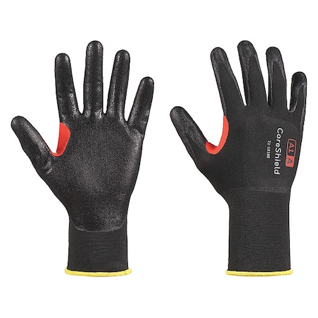 Honeywell Cut-Resistant Gloves, Cut Level A1 , Dipped , Nitrile , Smooth , M 1 PR 21-1818B/8M