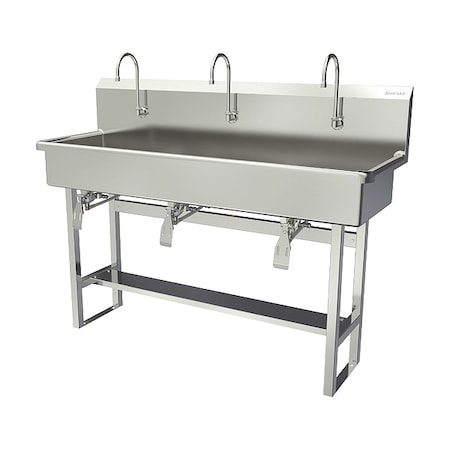 Sani-Lav Wash Station, 60"x20"x45", SS 56FK1