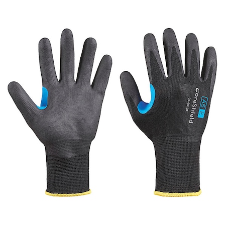 Honeywell Cut-Resistant Gloves, Cut Level A5 , Dipped , Nitrile , Smooth , M 1 PR 25-0513B/8M