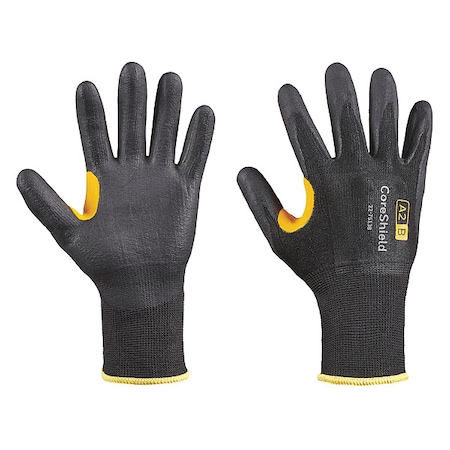 Honeywell Cut-Resistant Gloves, Cut Level A2 , Dipped , Nitrile , Smooth , 7 1 PR 22-7513B/7S