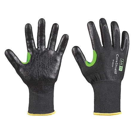 Honeywell Cut-Resistant Gloves, Cut Level A4 , Dipped , Nitrile , Smooth , M 1 PR 24-0913B/8M