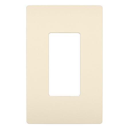 Zoro Select Rocker Wall Plate, Number of Gangs: 3 Plastic, Smooth Finish, Almond RWP26LA