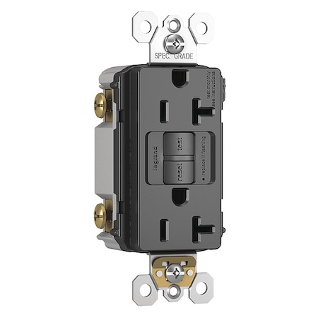 Zoro Select NEMA 20A 4-3/16" H x 1-3/4" W x 1-1/8" D Power Inlet 2097TRBK
