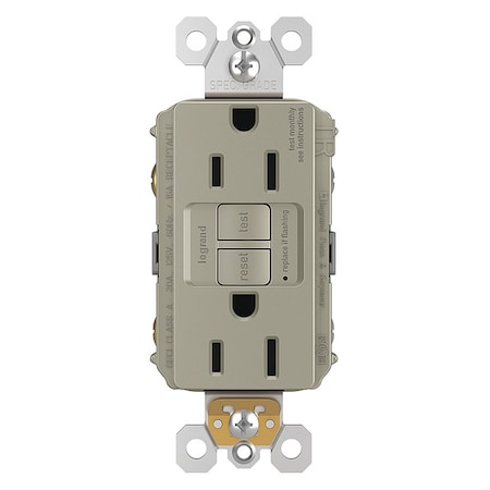 Zoro Select NEMA 15A 4-3/16" H x 1-3/4" W x 1-1/8" D Power Inlet 1597TRNICC4