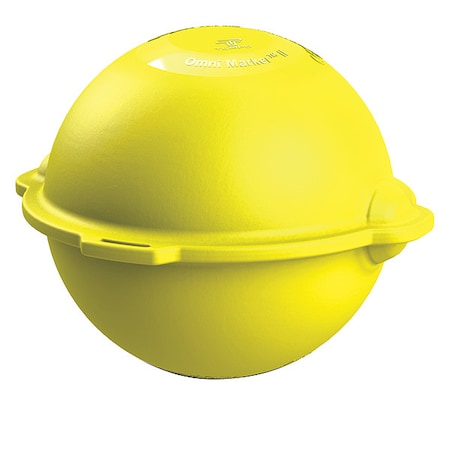 Tempo Communications Marker Ball, Polyethylene, Yellow OM-03