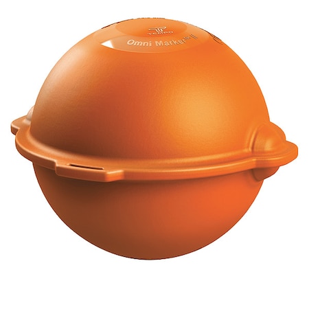 Tempo Communications Marker Ball, Polyethylene, Orange OM-05