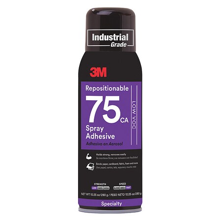 3M Spray Adhesive, 12 PK 75CA